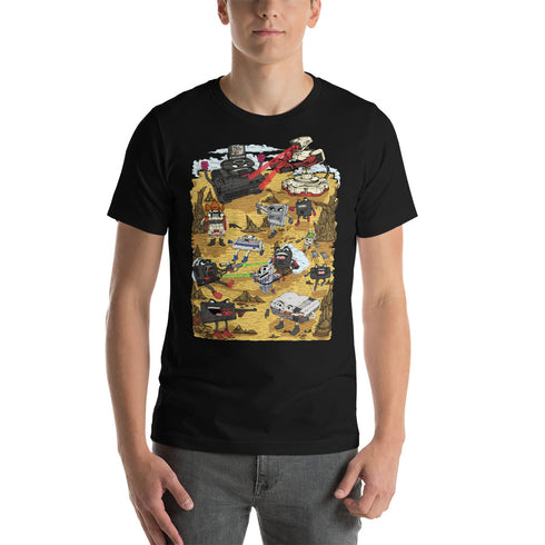 Retro Console Wars Premium T-Shirt